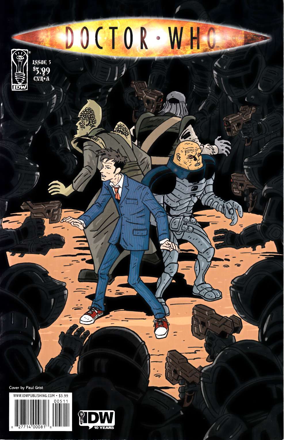 Doctor Who #5 Cover A Very Fine (8.0) [IDW Comic] THUMBNAIL