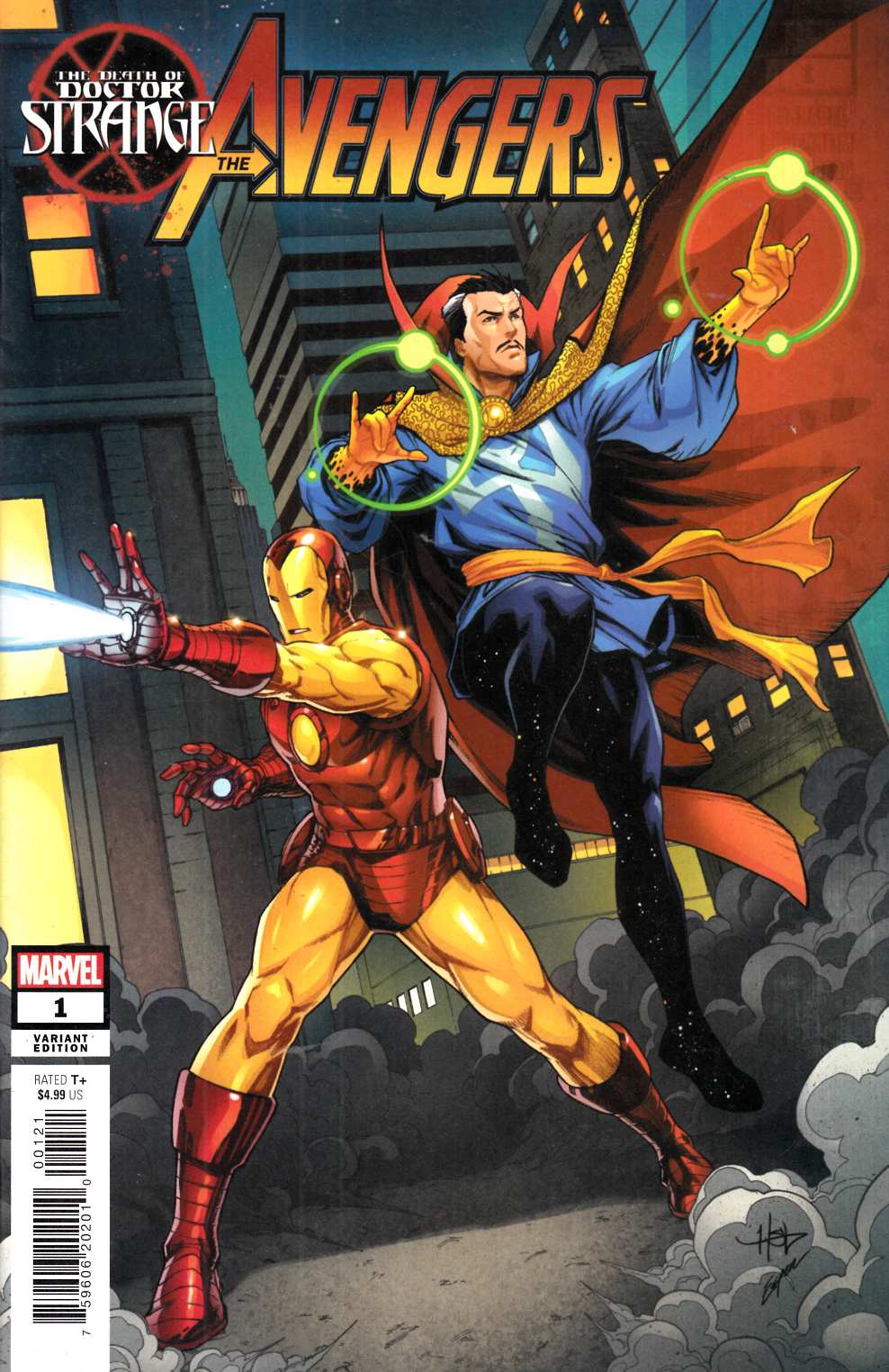 Death of Doctor Strange Avengers #1 Lee Variant Cover Near Mint (9.4) [Marvel Comic] LARGE