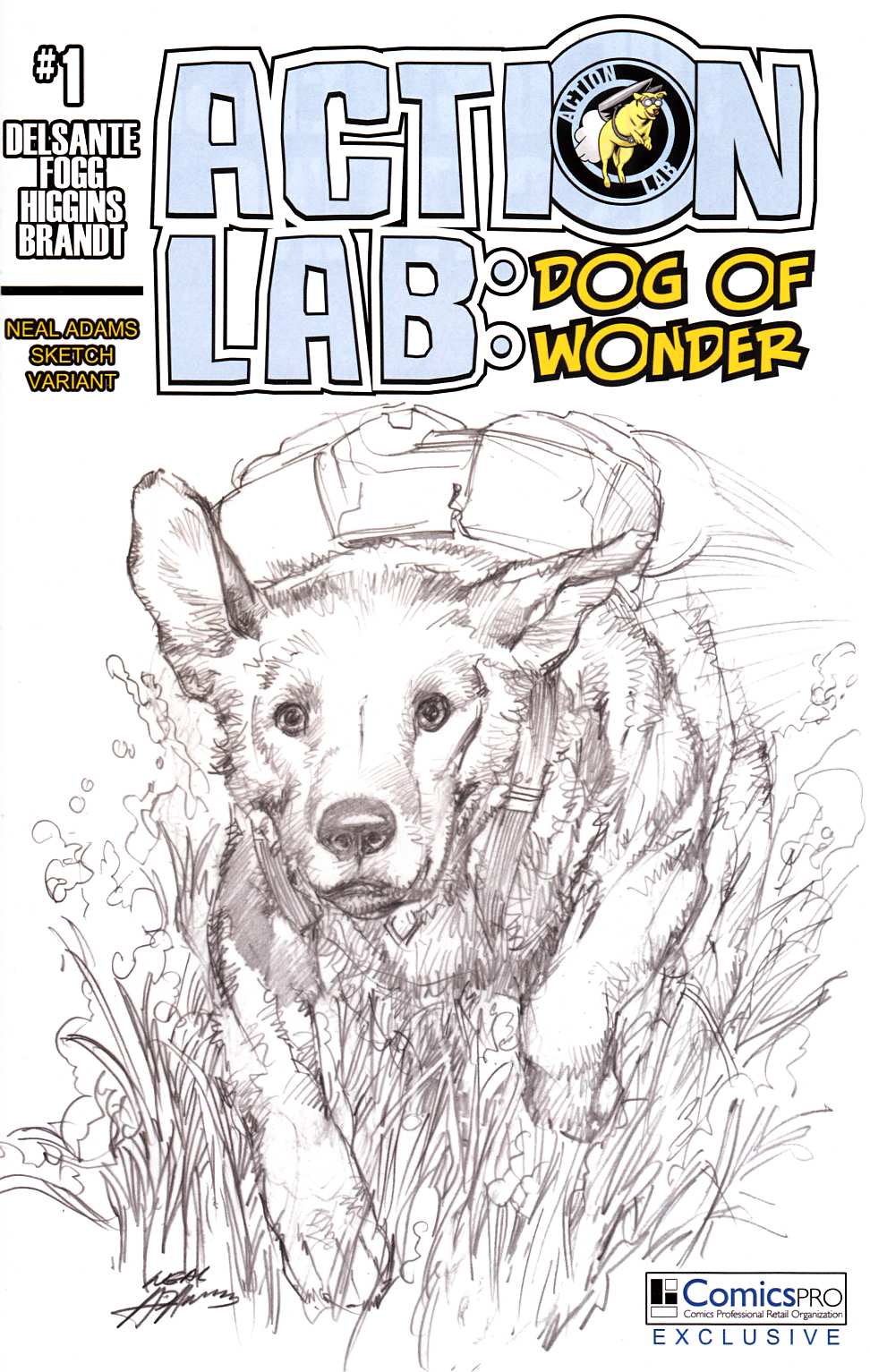 Action Lab Dog of Wonder #1 Cover E- ComicsPro Exclsuive [Action Lab Comic] LARGE