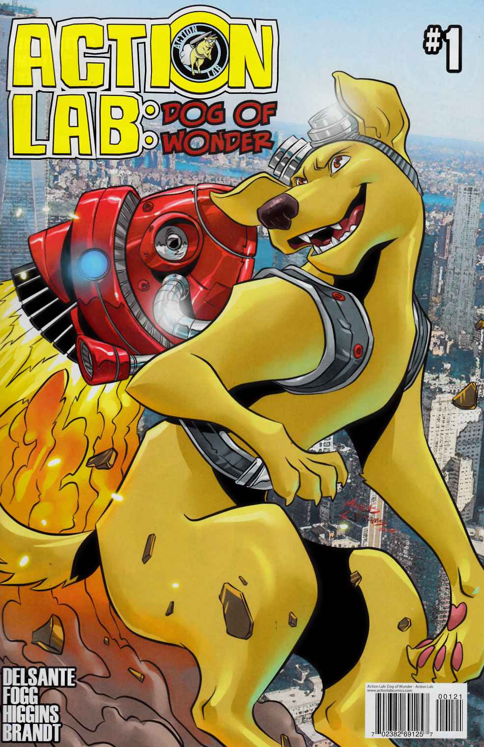 Action Lab Dog of Wonder #1 Cover B- Williams [Action Lab Comic] LARGE