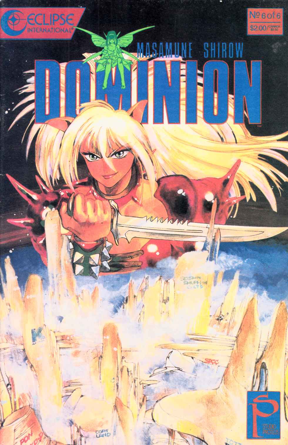 Dominion #6 Very Fine (8.0) [Eclipse Comic] LARGE