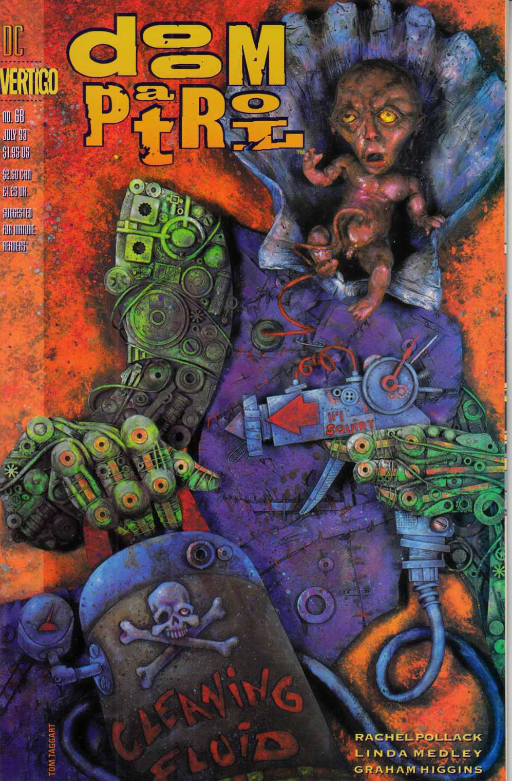 Doom Patrol #68 Near Mint (9.4) [DC Comic] LARGE