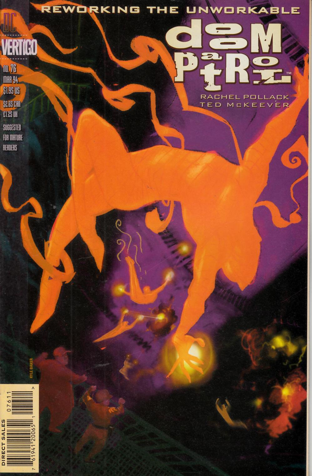 Doom Patrol #76 Near Mint (9.4) [DC Comic] THUMBNAIL