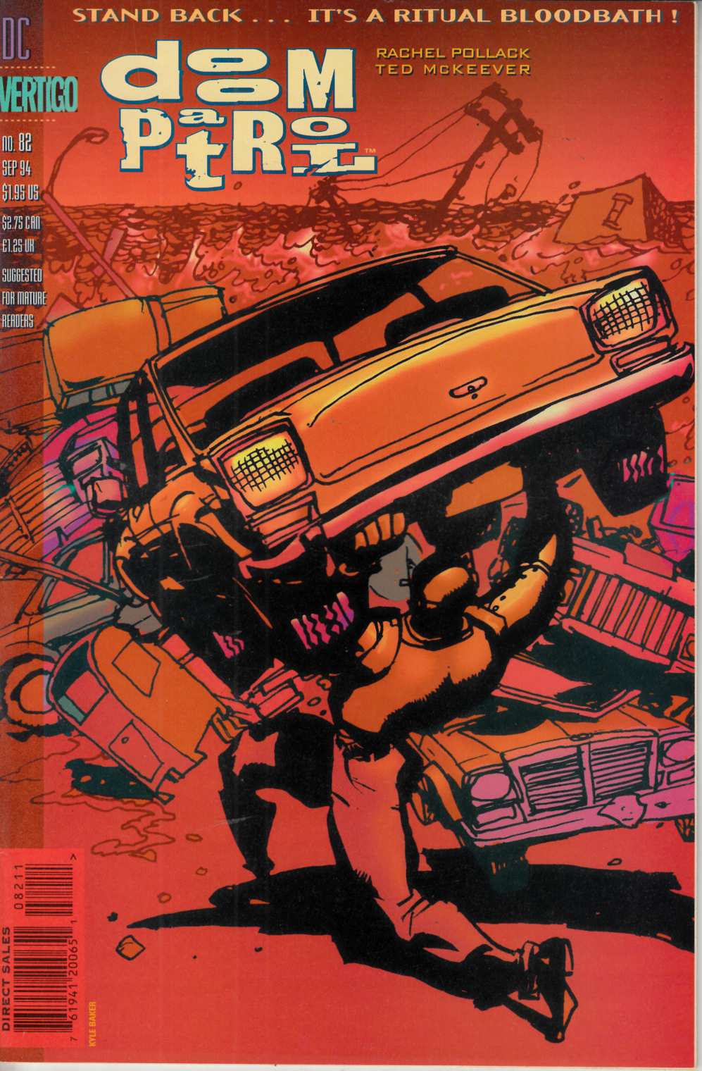 Doom Patrol #82 Near Mint (9.4) [DC Comic] THUMBNAIL