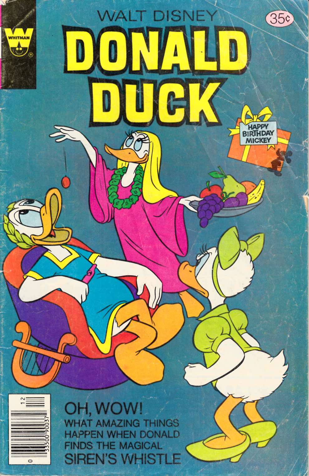 Donald Duck #202 Whitman Edition Very Good Minus (3.5) [Gold Key Comic] THUMBNAIL