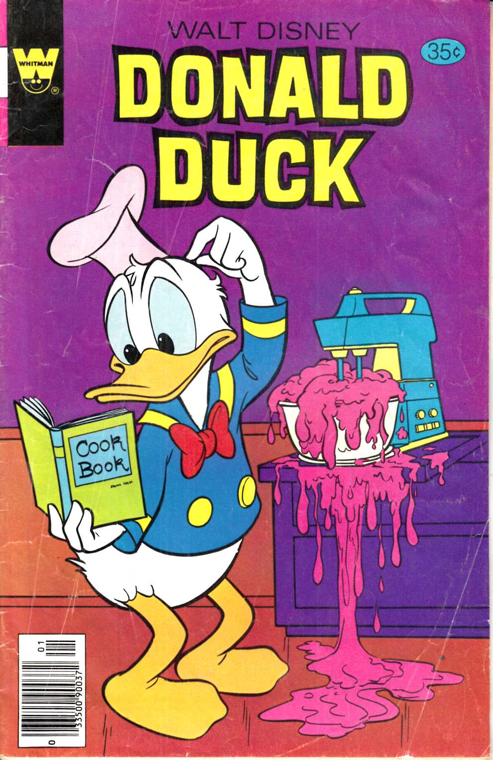 Donald Duck #203 Whitman Edition Very Good Minus (3.5) [Gold Key Comic] THUMBNAIL