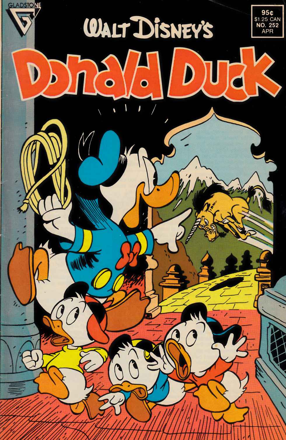 Donald Duck #252 Very Good (4.0) [Gladstone Comic] THUMBNAIL