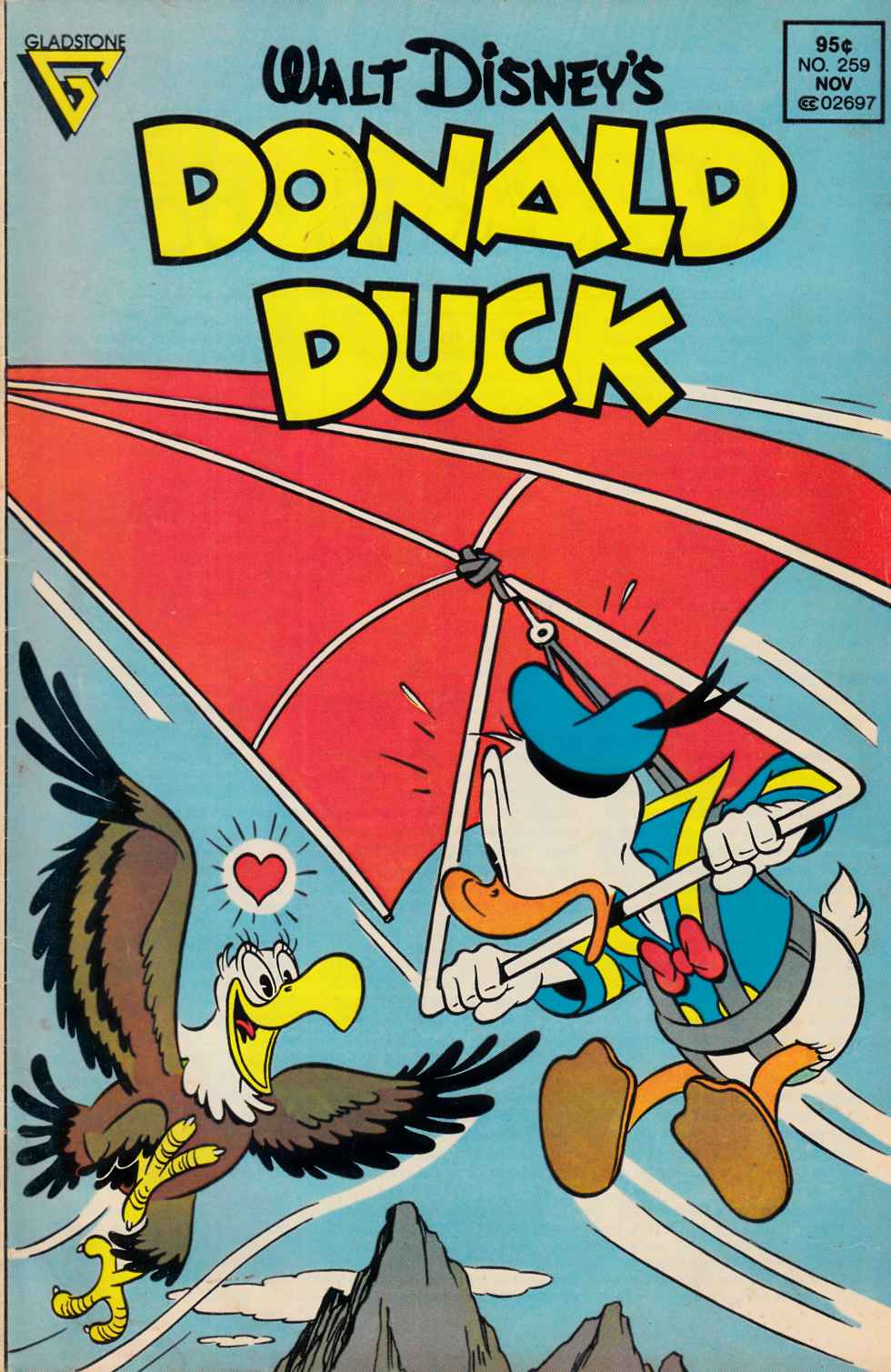 Donald Duck #259 Fine (6.0) [Gladstone Comic] THUMBNAIL
