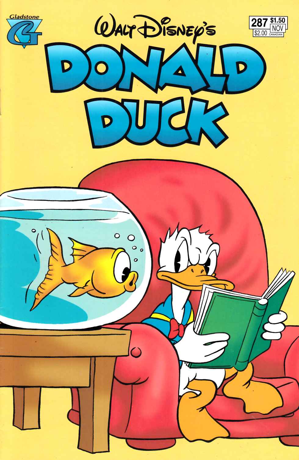 Donald Duck #287 Very Fine (8.0) [Gladstone Comic] LARGE