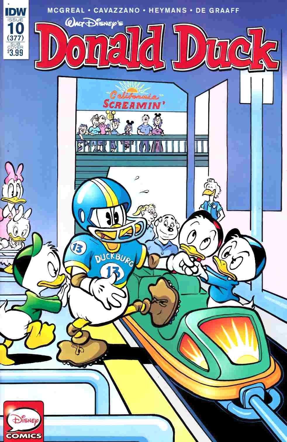 Donald Duck #10 Subscription Cover [IDW Comic] THUMBNAIL