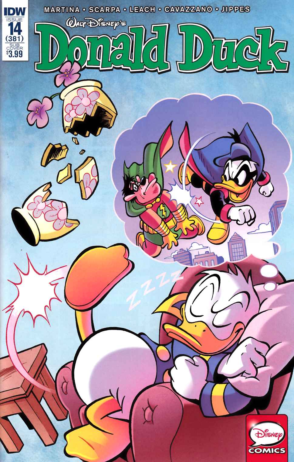 Donald Duck #14 Subscription Cover [IDW Comic] LARGE