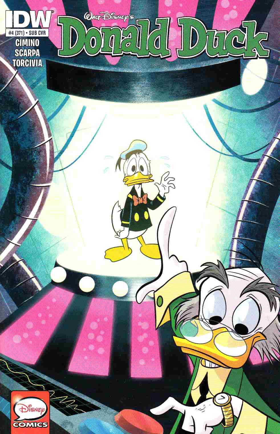 Donald Duck #4 Subscription Cover [IDW Comic] LARGE