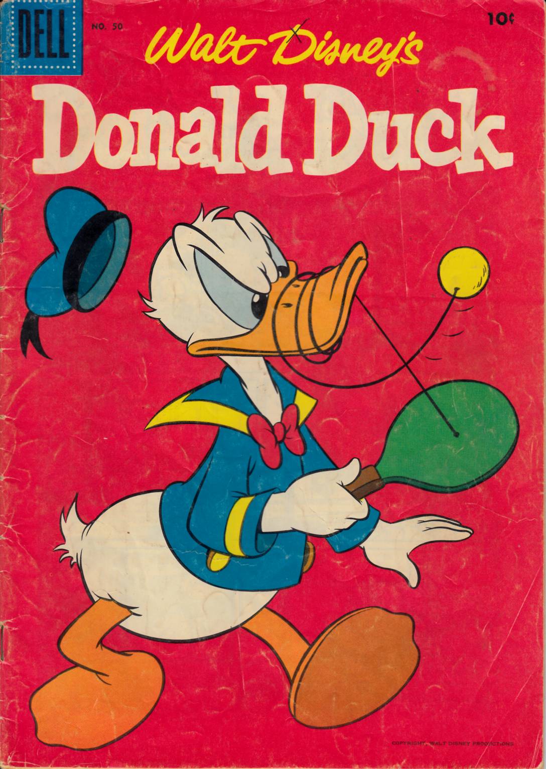 Donald Duck #50 Good (2.0) [Dell Comic] THUMBNAIL