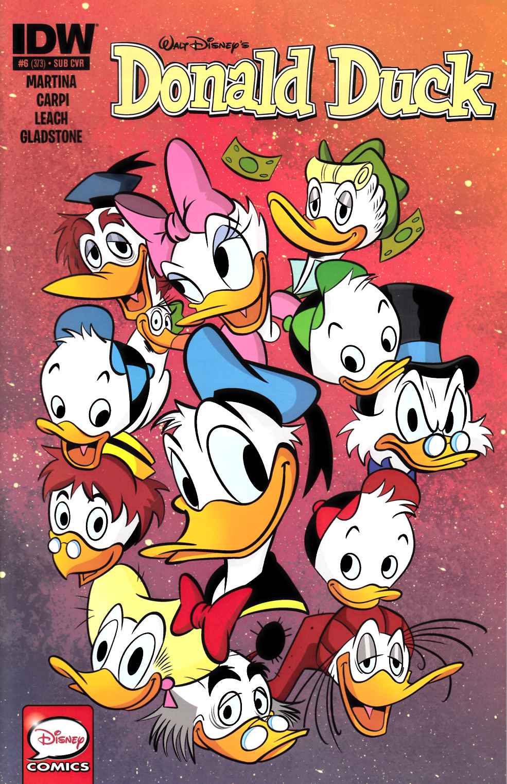 Donald Duck #6 Subscription Variant Cover [IDW Comic] LARGE