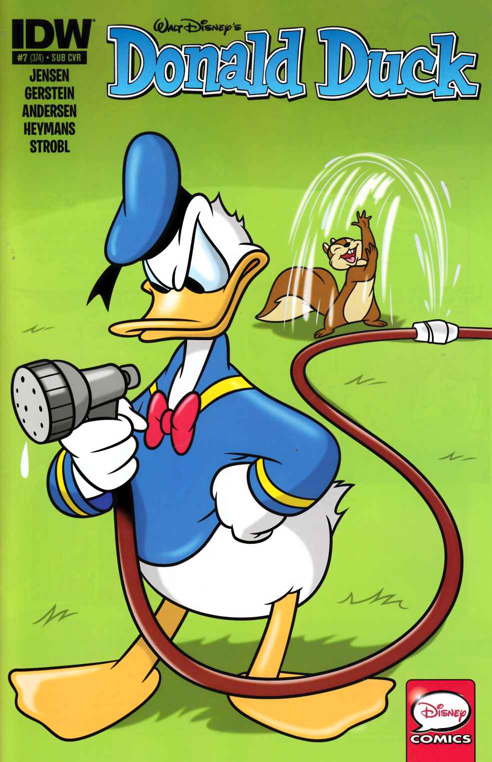 Donald Duck #7 Subscription Cover [IDW Comic] LARGE