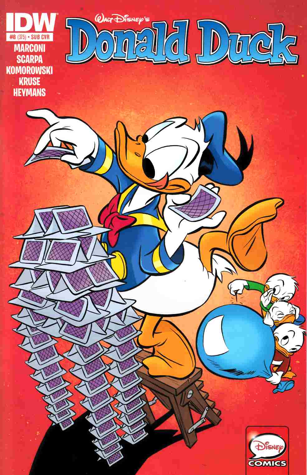 Donald Duck #8 Subscription Variant Cover [IDW Comic] LARGE