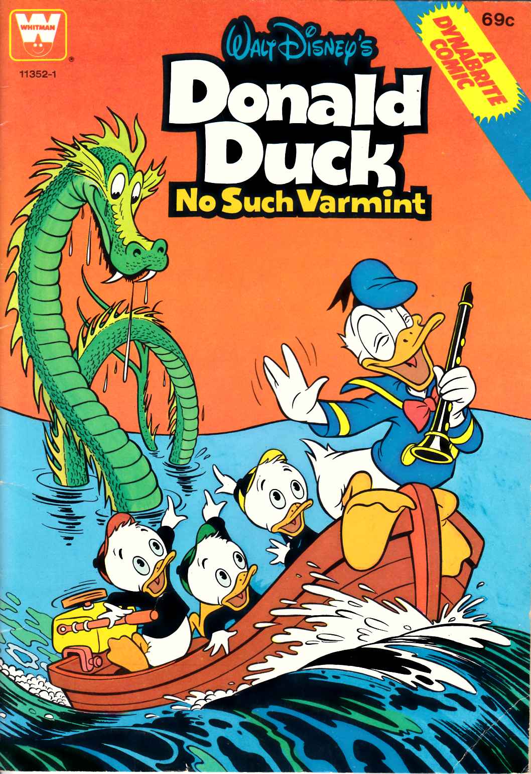 Donald Duck No Such Varmint #1 Very Good (4.0) [Whitman Comic] LARGE