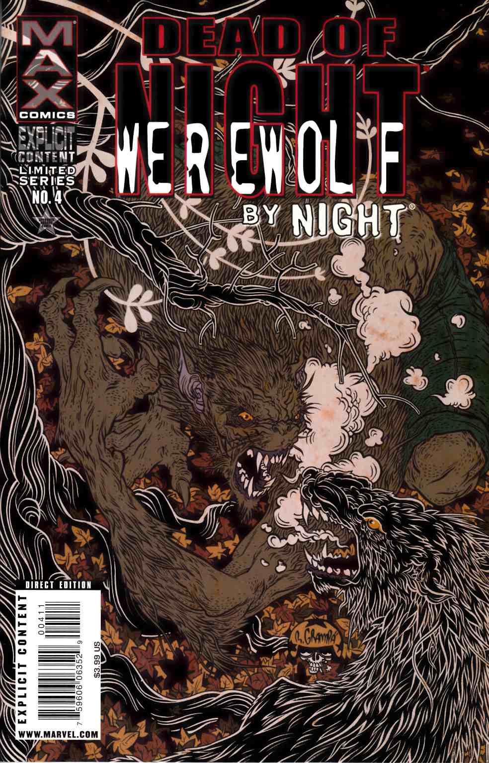Dead of Night Featuring Werewolf by Night #4 Near Mint (9.4) [Marvel Comic] LARGE