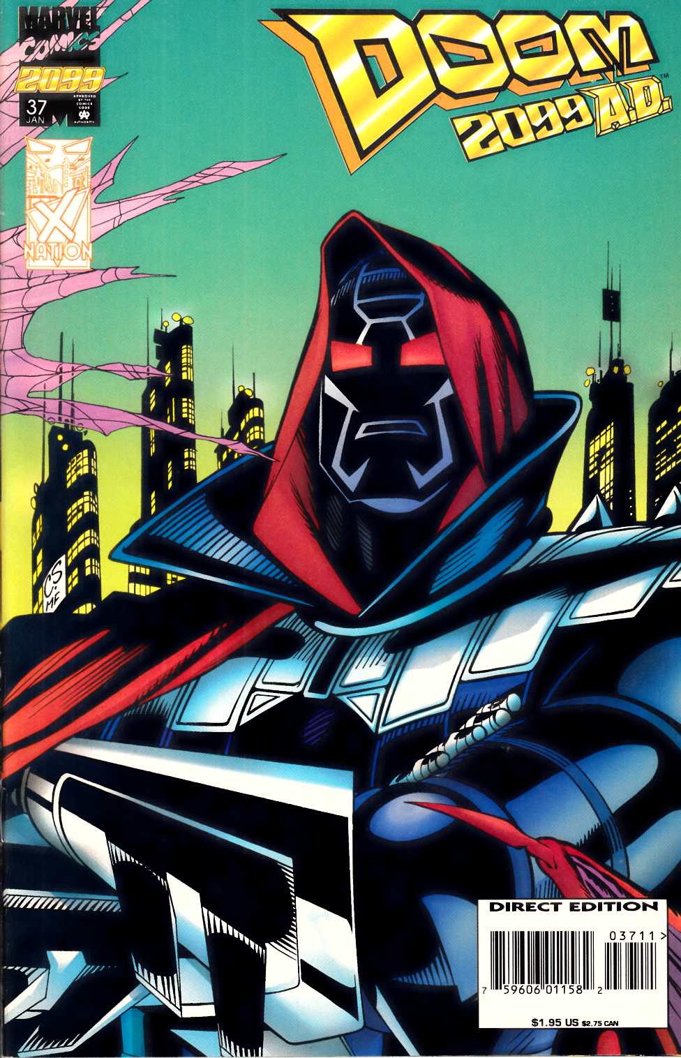 Doom 2099 #37 Very Fine (8.0) [Marvel Comic] LARGE