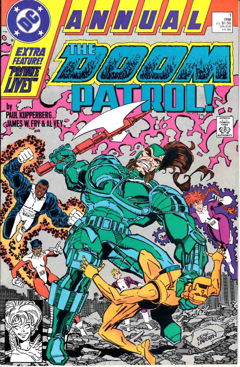 Doom Patrol Annual #1 Very Fine (8.0) [DC Comic] THUMBNAIL