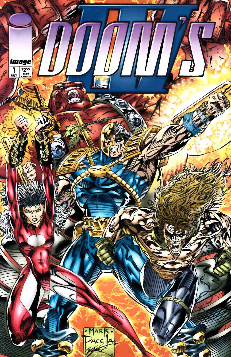 Dooms IV #1 Fine (6.0) [Image Comic] LARGE