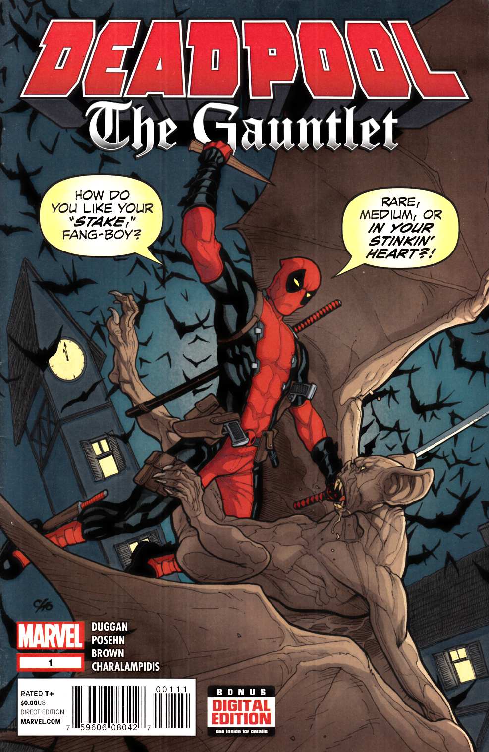 Deadpool the Gauntlet Infinite Comics Preview #1 Very Fine (8.0) [Marvel Comic] LARGE