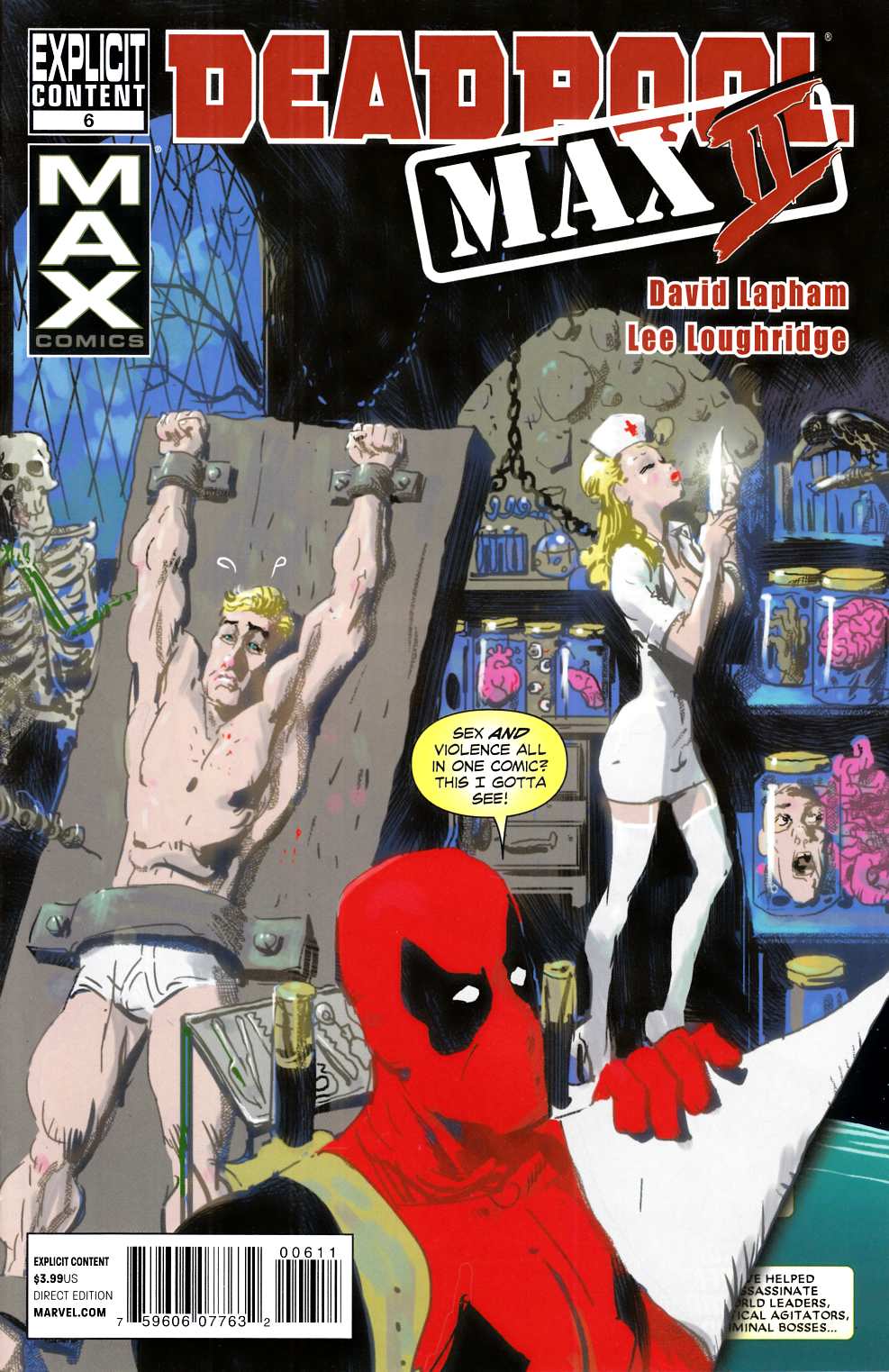 Deadpool Max 2 #6 Near Mint (9.4) [Marvel Comic] THUMBNAIL