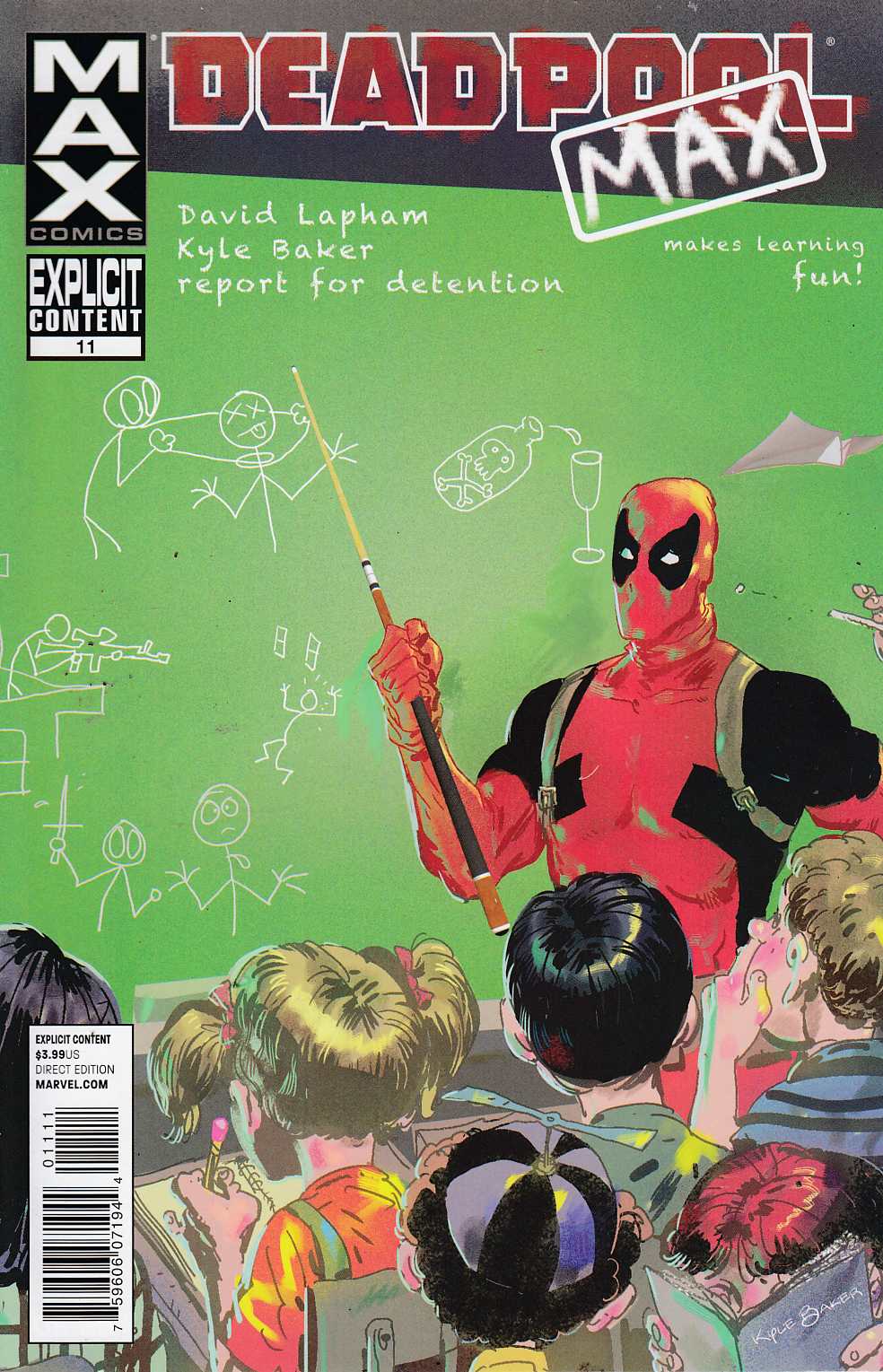 Deadpool Max #11 Near Mint (9.4) [Marvel Comic]