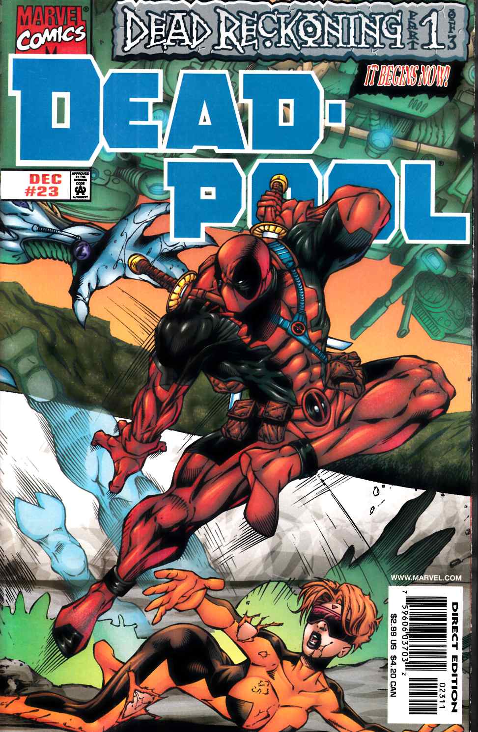 Deadpool #23 Near Mint (9.4) [Marvel Comic] THUMBNAIL