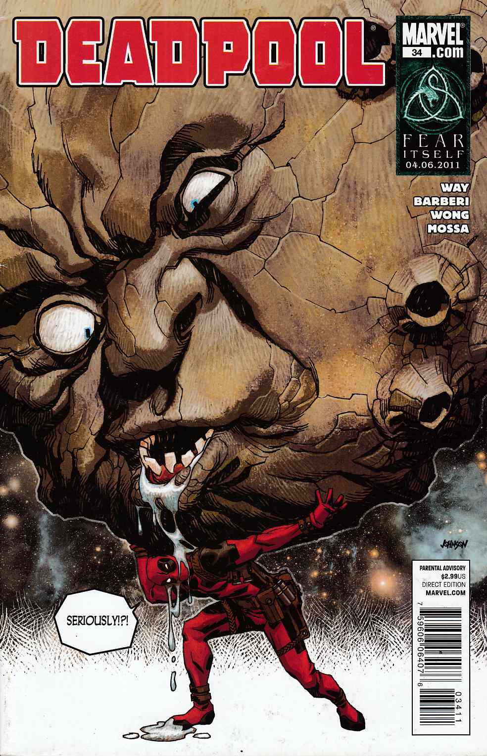 Deadpool #34 Very Fine (8.0) [Marvel Comic] LARGE