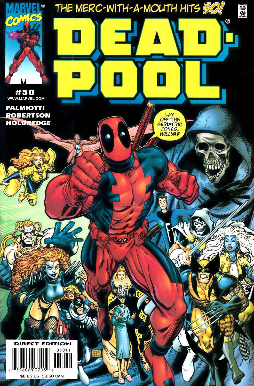 Deadpool #50 Near Mint (9.4) [Marvel Comic] LARGE