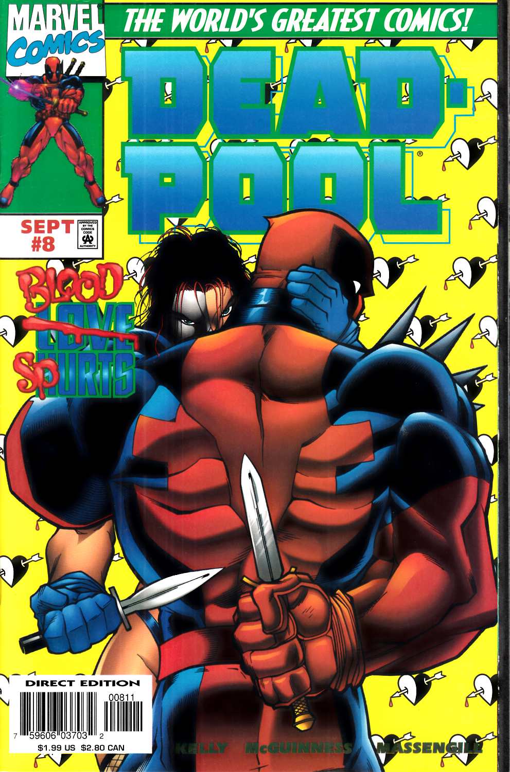 Deadpool #8 Very Fine (8.0) [Marvel Comic] LARGE