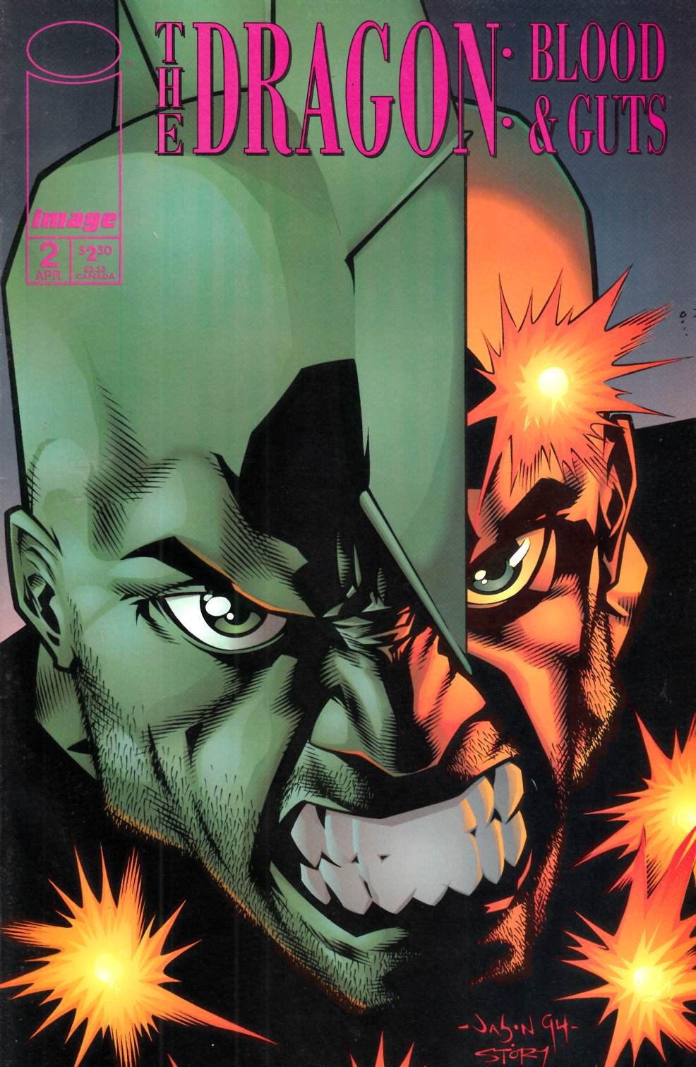 Dragon Blood & Guts #2 Very Fine (8.0) [Image Comic] THUMBNAIL