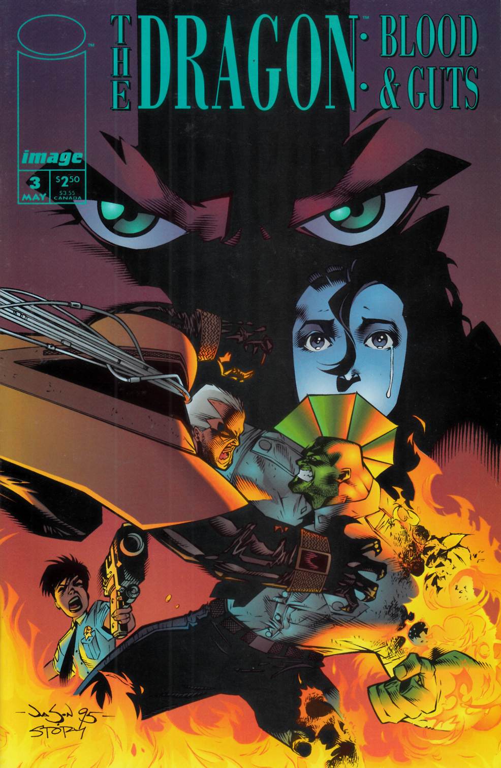 Dragon Blood & Guts #3 Very Fine (8.0) [Image Comic] THUMBNAIL
