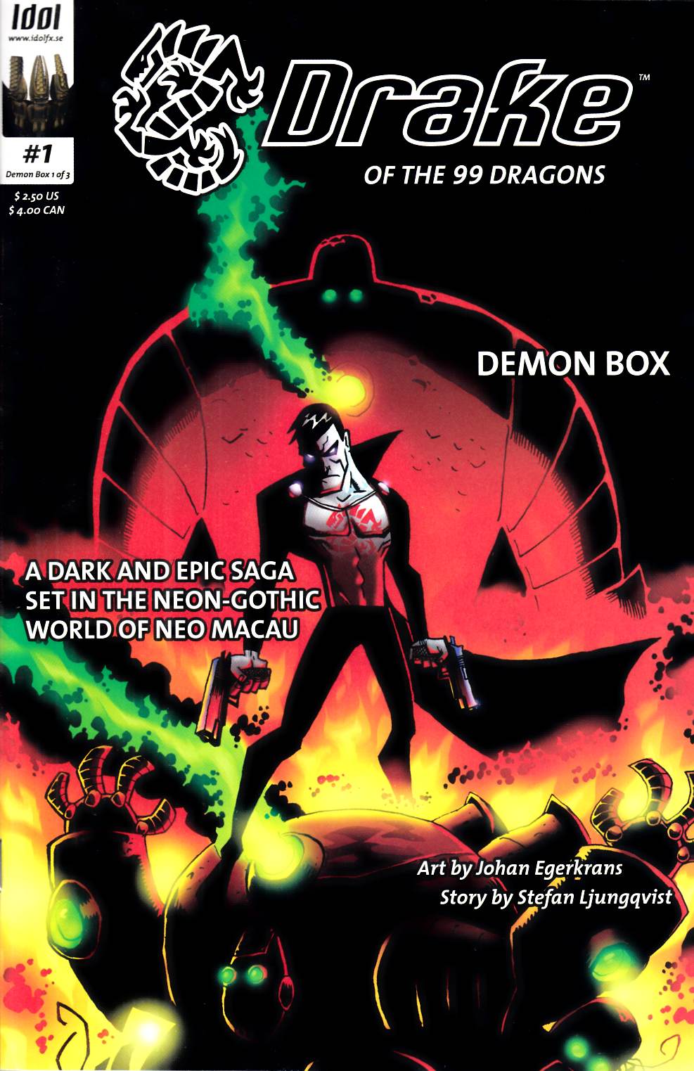 Drake Demon Box #1 Near Mint (9.4) [Idol Comic] THUMBNAIL
