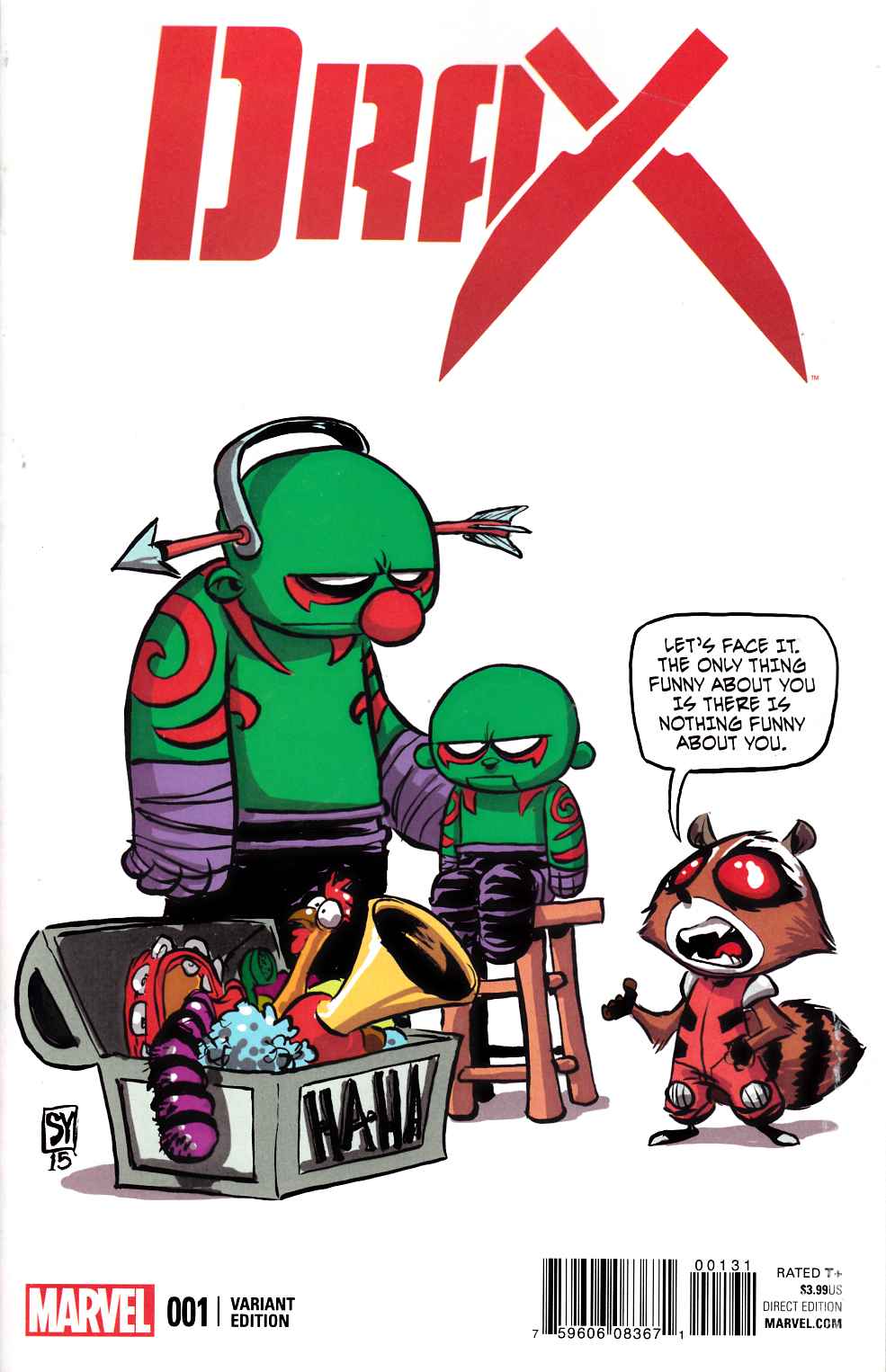 Drax #1 Young Variant Cover [Marvel Comic] THUMBNAIL