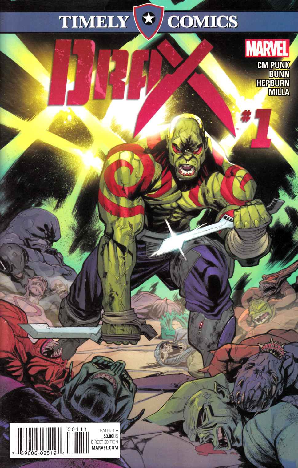 Timely Comics Drax #1 [Marvel Comic] LARGE