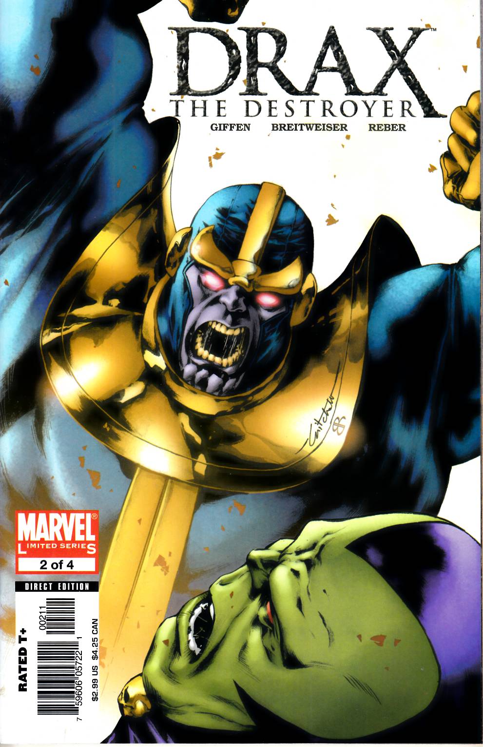 Drax the Destroyer #2 Very Fine (8.0) [Marvel Comic] THUMBNAIL