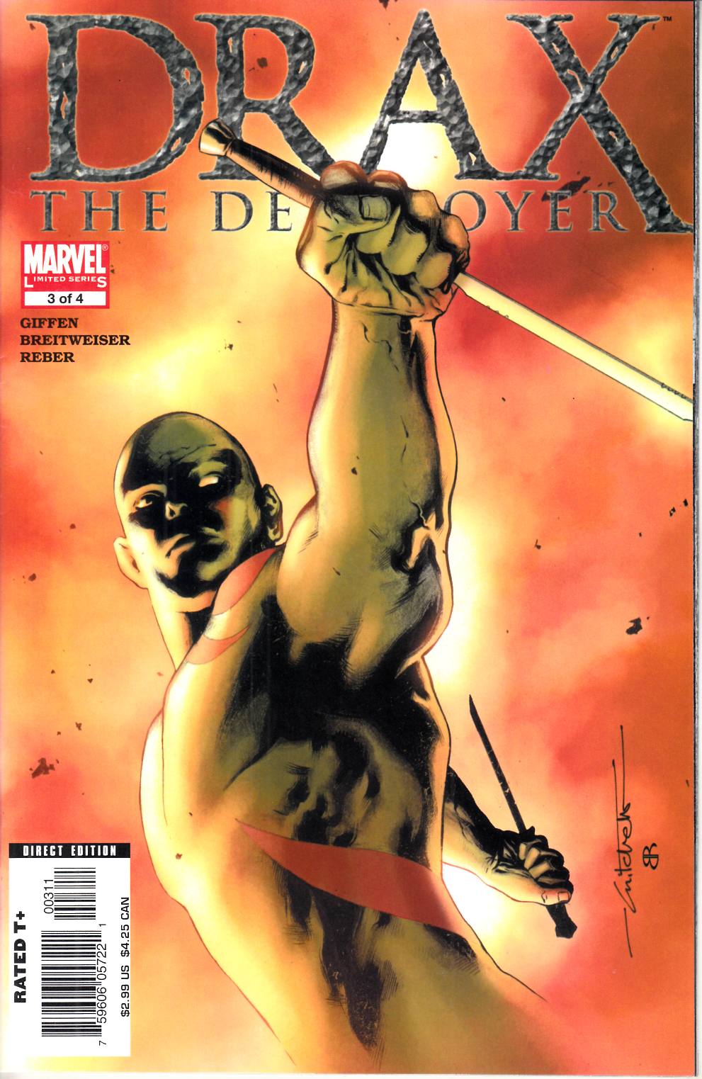 Drax the Destroyer #3 Very Fine (8.0) [Marvel Comic] THUMBNAIL
