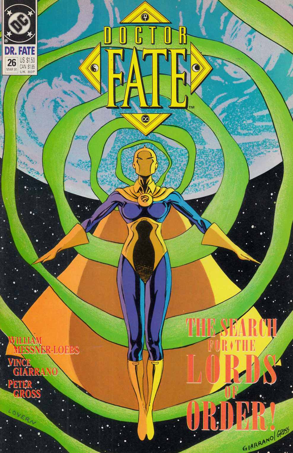 Doctor Fate #26 Near Mint (9.4) [DC Comic] LARGE