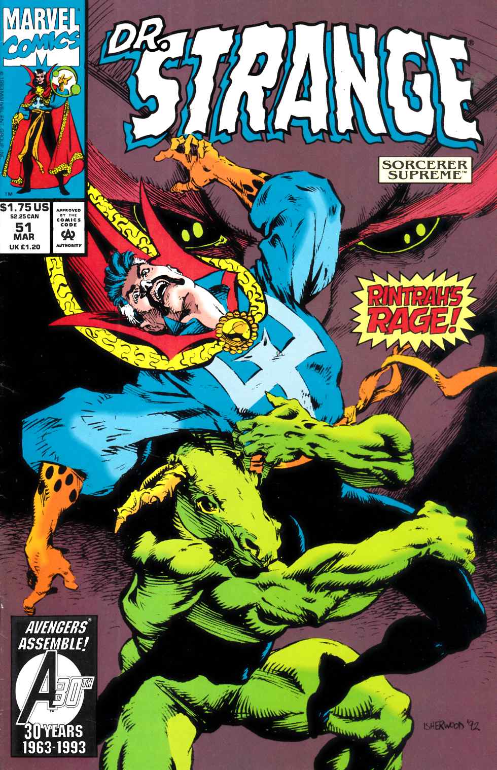 Doctor Strange #51 Very Fine (8.0) [Marvel Comic] THUMBNAIL