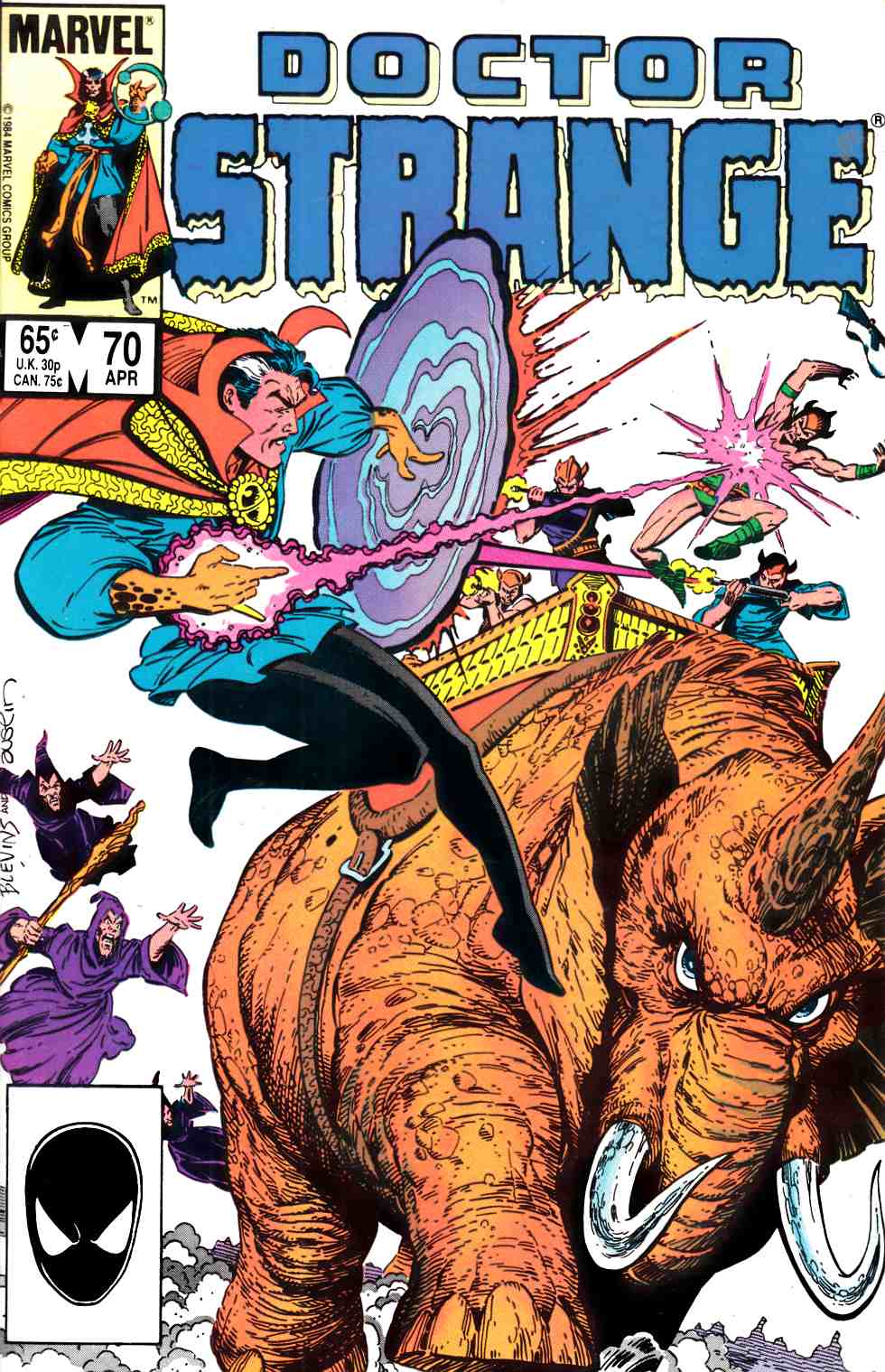 Doctor Strange #70 Very Fine (8.0) [Marvel Comic] THUMBNAIL