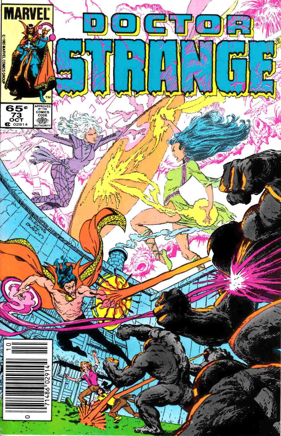 Doctor Strange #73 Newsstand Edition Fine (6.0) [Marvel Comic] LARGE