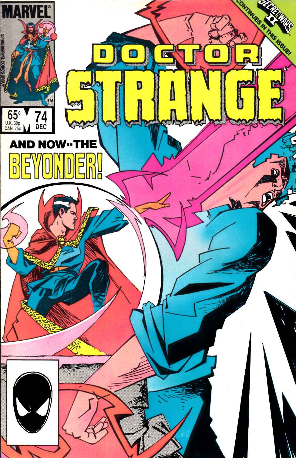 Doctor Strange #74 Very Fine (8.0) [Marvel Comic] THUMBNAIL