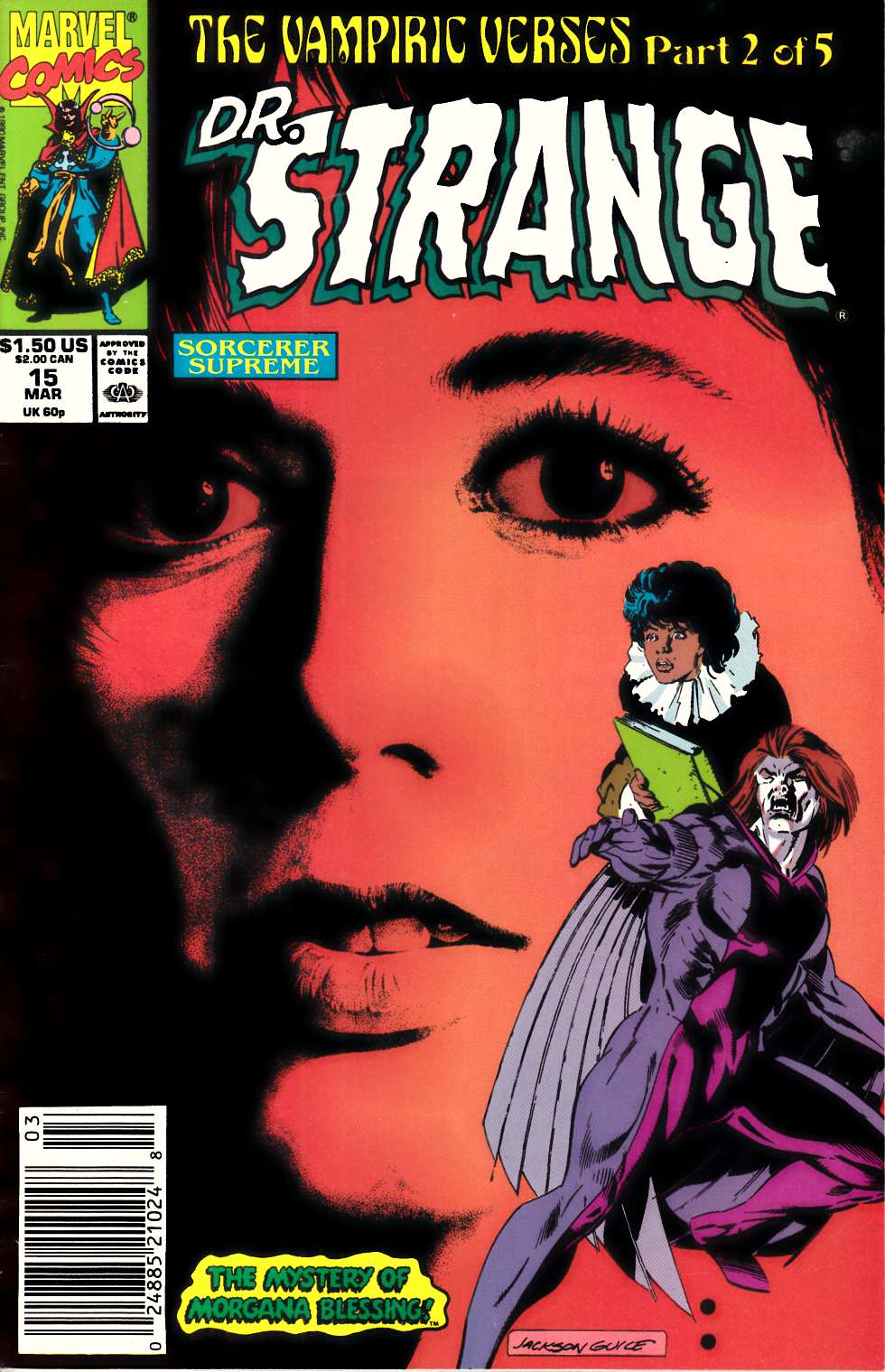 Doctor Strange #15 Newsstand Edition Very Fine (8.0) [Marvel Comic] LARGE