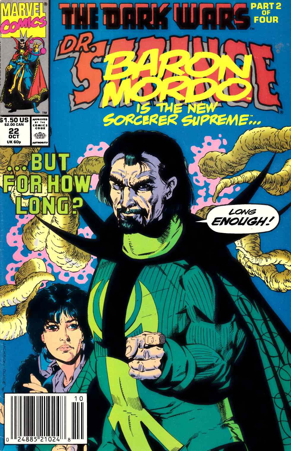 Doctor Strange #22 Newsstand Edition Very Fine (8.0) [Marvel Comic] THUMBNAIL