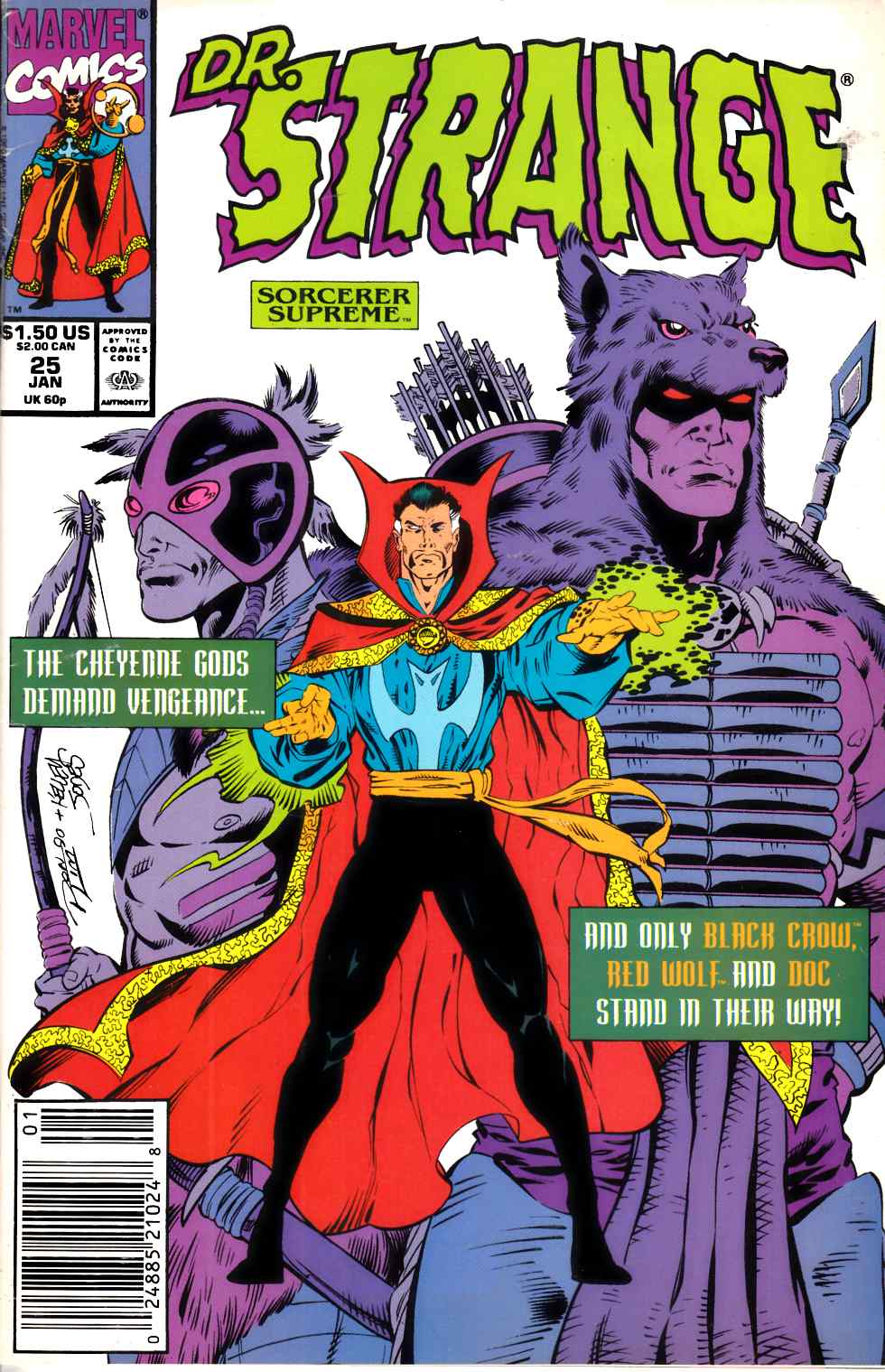 Doctor Strange #25 Newsstand Edition Fine (6.0) [Marvel Comic] THUMBNAIL