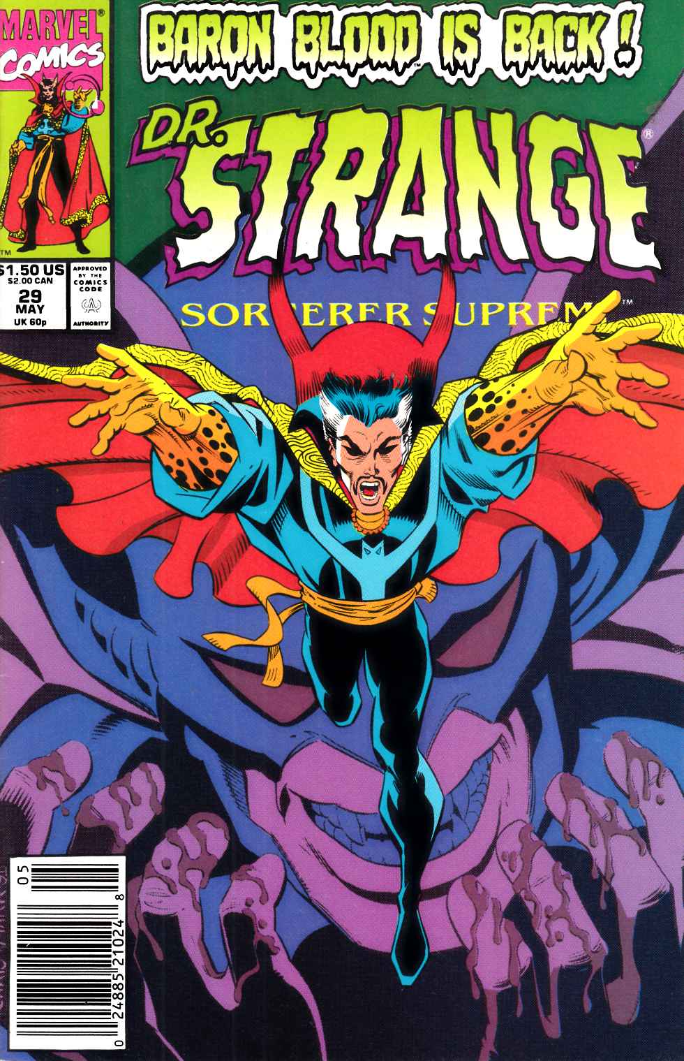 Doctor Strange #29 Newsstand Edition Very Fine (8.0) [Marvel Comic] LARGE