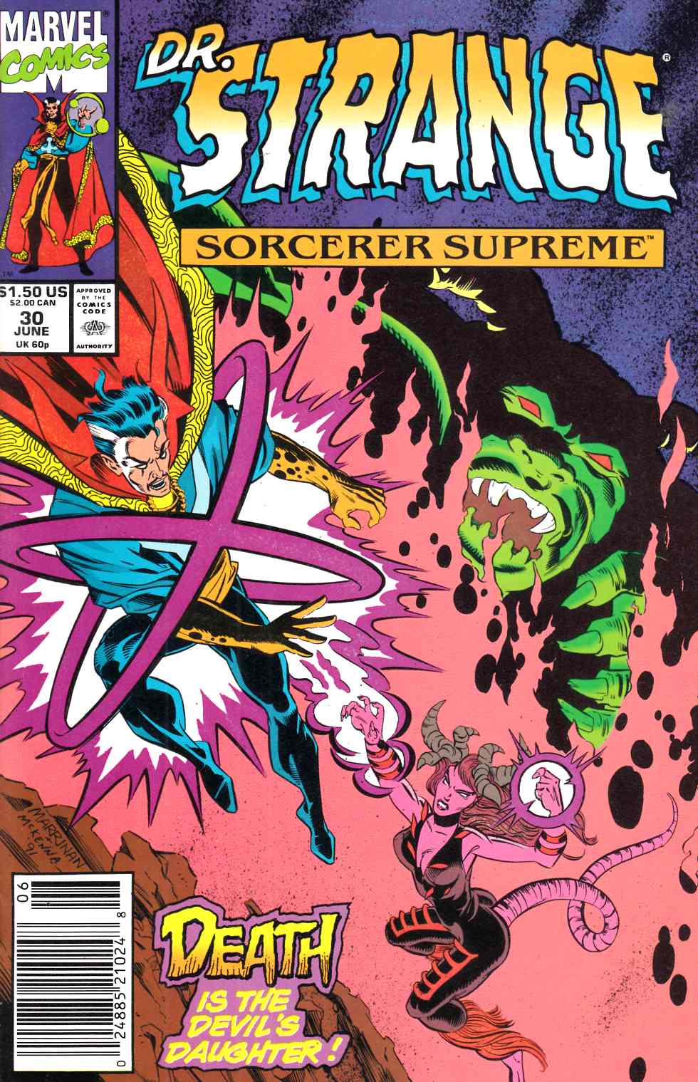 Doctor Strange #30 Newsstand Edition Near Mint (9.4) [Marvel Comic] LARGE