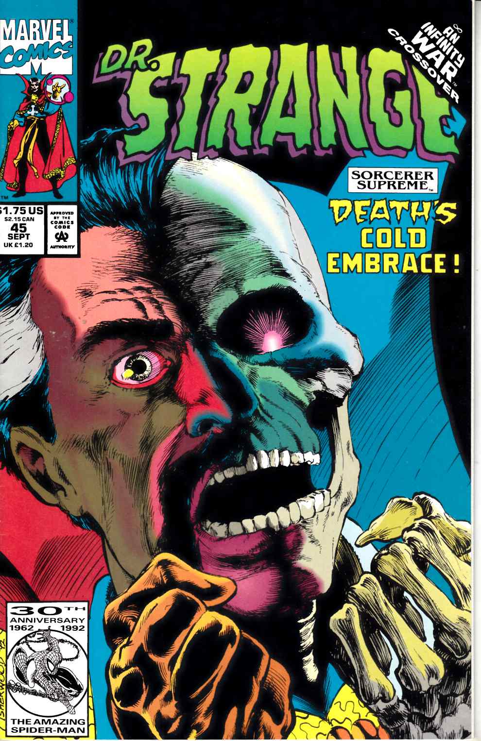 Doctor Strange #45 Very Fine (8.0) [Marvel Comic] THUMBNAIL